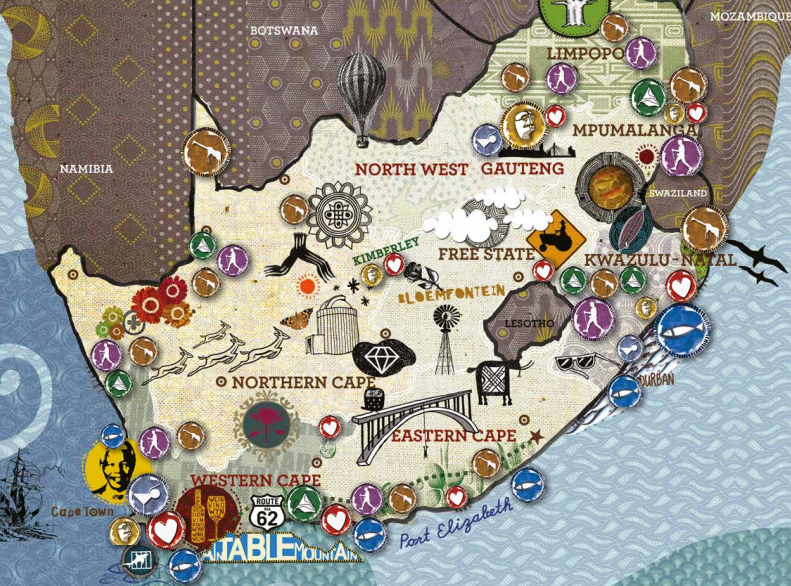 itinerario in sudafrica
