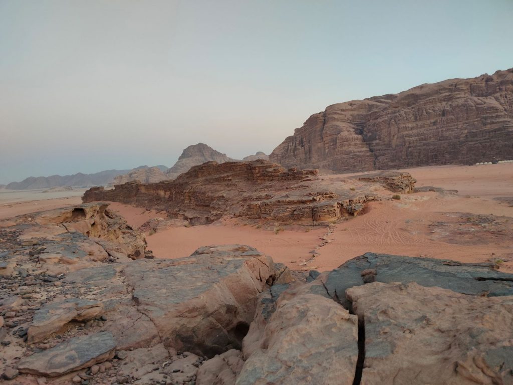 wadi rum giordania deserti