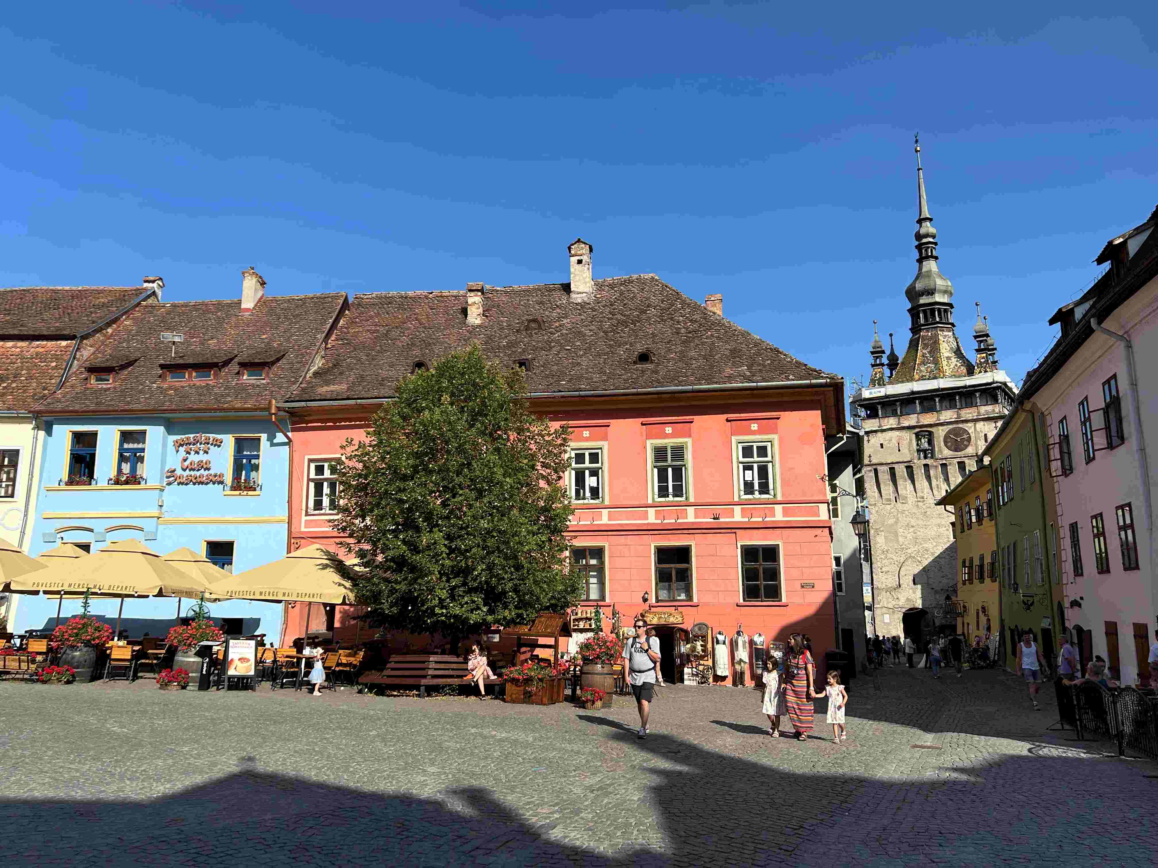 sighisoara torre orologio